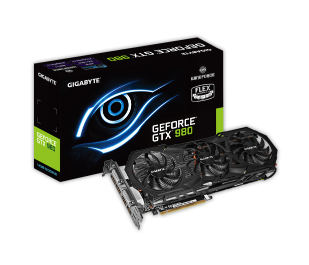 Gigabyte GeForce GTX980 4096MB 256bit WindForce III OC - 215091 - zdjęcie